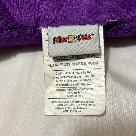 Kansas State Wildcats Large Mascot Pillow Pet - NCAA LICENSED Toy Plush - Picture 5 of 10